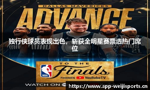 独行侠球员表现出色，斩获全明星赛票选热门席位